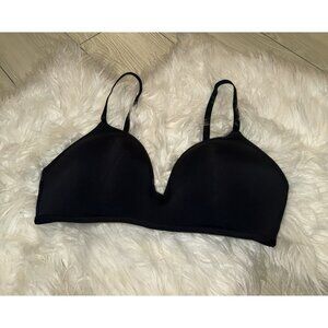 Parisian BB26009 Cushion Comfort Wire Free Contour Bra Lined Womens 36C Black